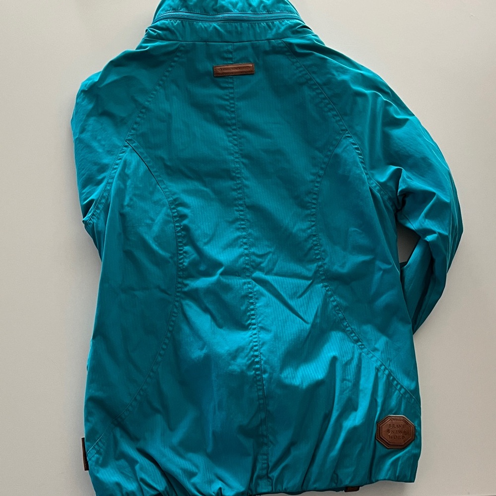 Naketano (Brave New World) Teal Women's light Jacket size M - Picture 11 of 14